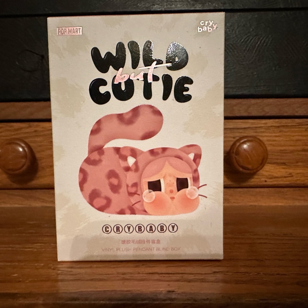 (USA) CRYBABY - Wild but Cutie Series -‎ Vinyl Plush Keychain Blind Box Sealed